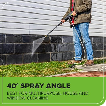 Greenworks 1900 PSI Electric Pressure Washer 1.2 GPM Lightweight Compact
