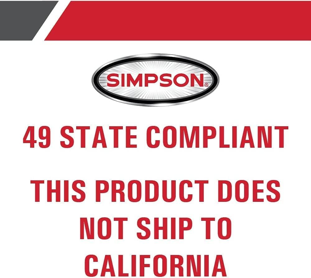 Simpson 4200 PSI Gas Pressure Washer 4.0 GPM Honda Engine Commercial Grade