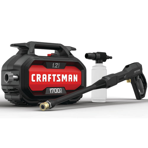 CRAFTSMAN Electric Pressure Washer 1700 PSI 1.2 GPM Compact Power Cleaner