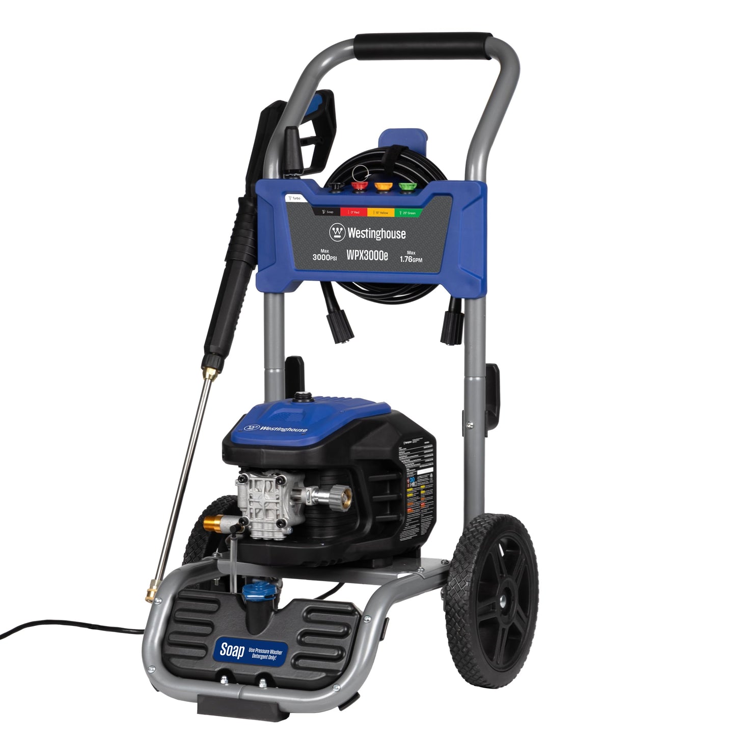 Westinghouse WPX3000e Electric Pressure Washer 3000 PSI 1.76 GPM Induction Motor