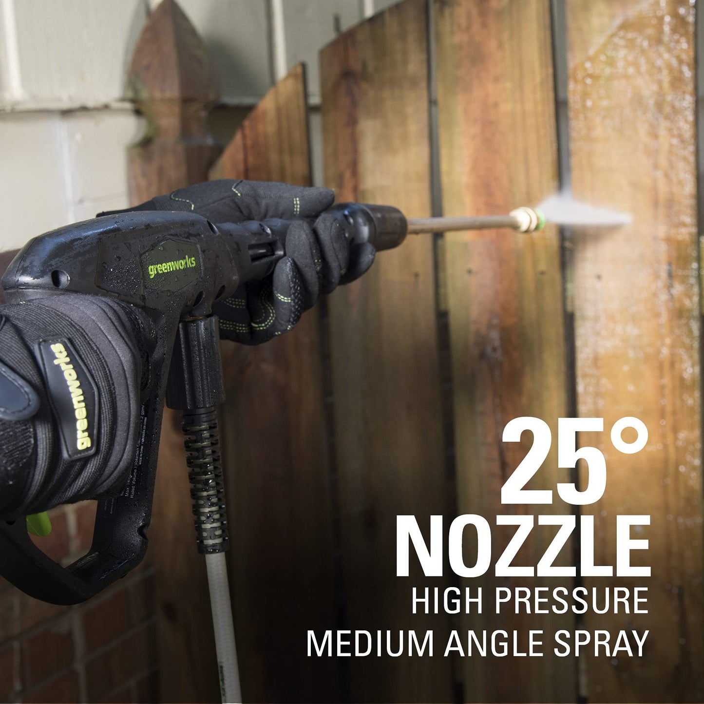 Greenworks 2000 PSI Electric Pressure Washer 1.1 GPM 13 Amp