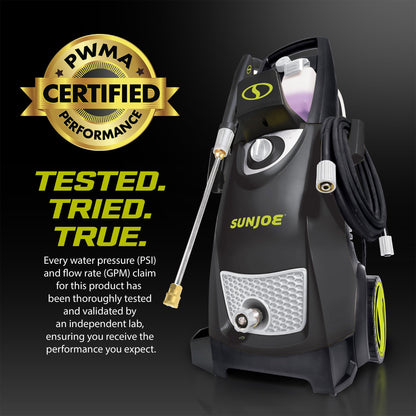 Sun Joe SPX3000 Electric Pressure Washer 2500 PSI Portable Cleaning System