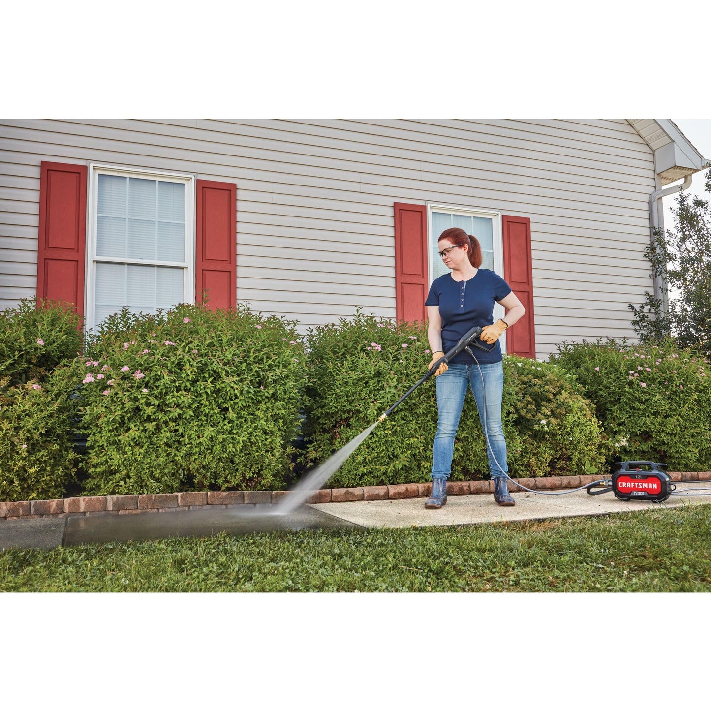 CRAFTSMAN Electric Pressure Washer 1700 PSI 1.2 GPM Compact Power Cleaner
